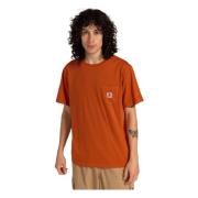 Basis T-shirt Element , Orange , Heren