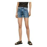 Denim Shorts Pepe Jeans , Blue , Dames