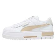 Mayze Crashed Sneakers Puma , White , Dames