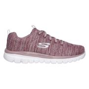 Graceful-Twisted FOR Sneakers Skechers , Pink , Dames