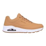 Stijlvolle Sneakers voor Dagelijks Gebruik Skechers , Brown , Heren