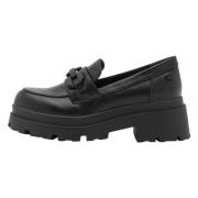 Missione Loafers Mustang , Black , Dames