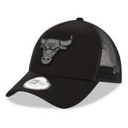 NBA Chicago Bulls Tonal A-Frame Cap New Era , Black , Unisex