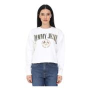 T-shirt Tommy Jeans , White , Dames