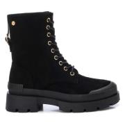 Enkellaarzen Xti , Black , Dames