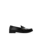 Leren loafers Saint Laurent , Black , Heren