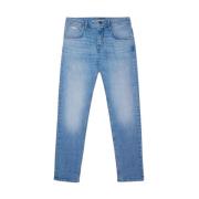 Comfort Tapered Fit Denim Jeans Antony Morato , Blue , Heren