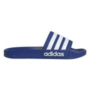 Moderne Mannen Sliders Adidas , Blue , Heren