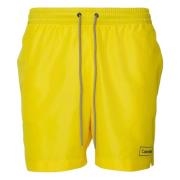 Medium Trekkoord Zwemkleding Calvin Klein , Yellow , Heren