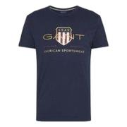 T-shirt Gant , Blue , Heren