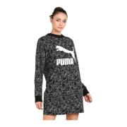 Korte Jurk Puma , Black , Dames