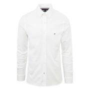 1985 Collection Slim Fit Piqué Shirt Tommy Hilfiger , White , Heren