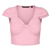 T-shirt Vero Moda , Pink , Dames