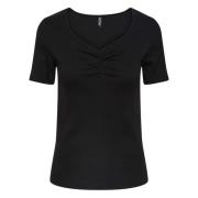 Goedkope T-shirt Pieces , Black , Dames