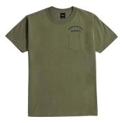 Chop Shop Pocket T-shirt HUF , Green , Heren