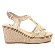 Plateau Sandalen Xti , Beige , Dames