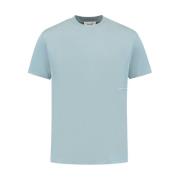 Crewneck Loose Fit T-shirt Pure Path , Blue , Heren