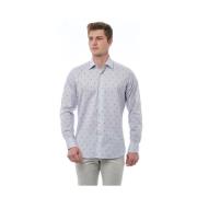 Regular Fit Italiaanse Kraag Shirt Bagutta , Multicolor , Heren