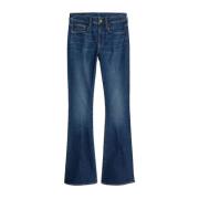 Flare Jeans voor Vrouwen G-star , Blue , Dames