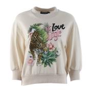 Katoenen Sweatshirt Upgrade Stijlvolle Casual Look Dolce & Gabbana , B...