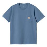 T-shirt Carhartt Wip , Blue , Heren