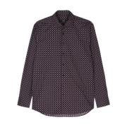 Paisley Print Klassieke Kraag Shirt Etro , Multicolor , Heren