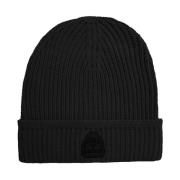 Mannen Acryl Logo Beanie Hoed La Martina , Black , Unisex