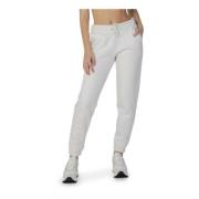 Witte sportieve broek met zijzakken Blauer , White , Dames