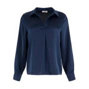 Lange Mouw Blouse Anna Van Toor , Blue , Dames