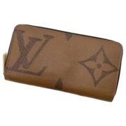 Pre-owned Canvas wallets Louis Vuitton Vintage , Brown , Dames