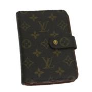 Pre-owned Canvas wallets Louis Vuitton Vintage , Brown , Unisex