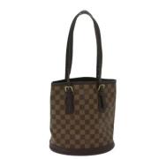 Pre-owned Canvas louis-vuitton-bags Louis Vuitton Vintage , Brown , Da...