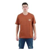 Ruston T-shirt Dickies , Brown , Heren