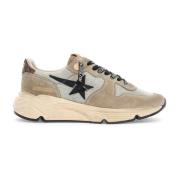 Nylon Suede Hardloopsneakers Zool Golden Goose , Gray , Heren