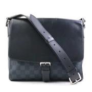 Pre-owned Canvas louis-vuitton-bags Louis Vuitton Vintage , Black , Da...