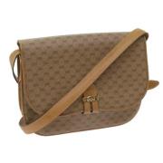 Pre-owned Canvas gucci-bags Gucci Vintage , Beige , Dames