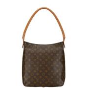 Pre-owned Canvas louis-vuitton-bags Louis Vuitton Vintage , Brown , Da...