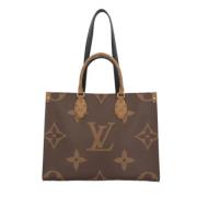 Pre-owned Canvas louis-vuitton-bags Louis Vuitton Vintage , Brown , Da...