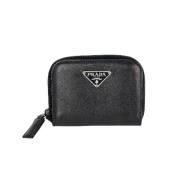 Pre-owned Leather handbags Prada Vintage , Black , Dames