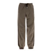 Gestreepte Zij Joggers Lanvin , Gray , Heren