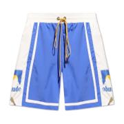 Logo shorts Rhude , Blue , Heren