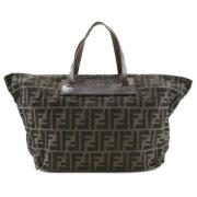 Pre-owned Nylon fendi-bags Fendi Vintage , Brown , Dames