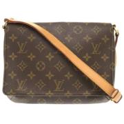 Pre-owned Canvas louis-vuitton-bags Louis Vuitton Vintage , Brown , Da...