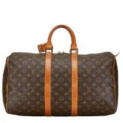 Pre-owned Canvas louis-vuitton-bags Louis Vuitton Vintage , Brown , Da...