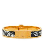 Pre-owned Fabric bracelets Hermès Vintage , Yellow , Dames