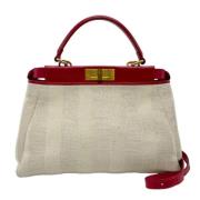 Pre-owned Canvas fendi-bags Fendi Vintage , Beige , Dames