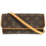 Pre-owned Canvas louis-vuitton-bags Louis Vuitton Vintage , Brown , Da...