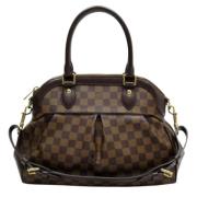 Pre-owned Canvas louis-vuitton-bags Louis Vuitton Vintage , Brown , Da...