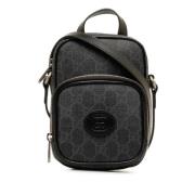 Pre-owned Canvas gucci-bags Gucci Vintage , Black , Dames