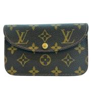 Pre-owned Canvas pouches Louis Vuitton Vintage , Brown , Dames